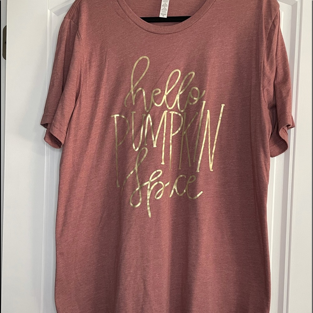 Bella Canvas Hello Pumpkin Spice Size XL
